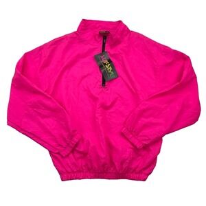 VTG Surf Style Windbreaker Jacket  Interplanetary Body Gear Pullover Youth 14/16